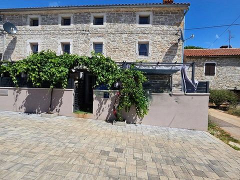 Eingebettet in die ruhige Umgebung in der Nähe von Višnjan ist dieses wunderschön restaurierte Stadthaus aus Stein ein wahres Juwel. Mit einer Fläche von 198 m² bietet es viel Platz und Vielseitigkeit, was es ideal für eine große Familie oder als luk...