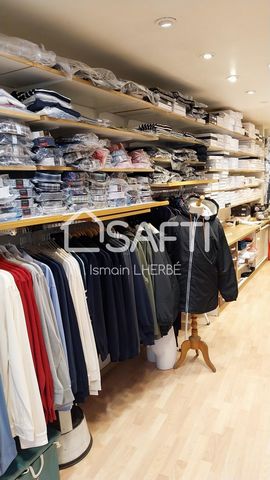 Located in Dieppe (76200), this business benefits from a strategic location in the heart of the city. Dieppe, a dynamic and tourist city, offers a favorable setting for the development of a men's clothing store. With its warm atmosphere and lively sh...