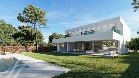 Luxurious newly built house in Sol de Mallorca. In winter 2022 the construction of this modern-style luxury villa began in the quiet residential area of Sol de Mallorca near the sea and the picturesque port of Portals Vells. The property will stand o...