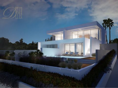 Deal Homes presents, Rare opportunity to purchase one of the 13 contemporary villas with stunning panoramic views of the sea, in a magnificent luxury development, in Praia da Luz. With modern design and high-quality finishes, these homes with A+ ener...