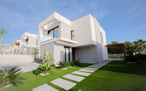 Villa in Sierra Cortina, Finestrat, Costa BlancaAn independent villa with minimalist design in a natural space, combining elegance and comfort in an exclusive environment that respects the perfect balance between sea and nature. It is located in the ...