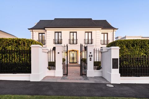 Inspections strictly by registration and appointment only. Transcending paradigms of palatial-scaled luxury and liveability in Melbourne’s most illustrious residential street, this monumental French Provincial-inspired contemporary residence surround...