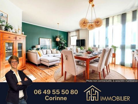 Exclusively, come and discover this charming duplex of 102m2 (90m2 Carrez law) located a stone's throw from the historic center of Colmar, close to shops, many schools and with quick access to the train station. Brightness, space, security are the ma...