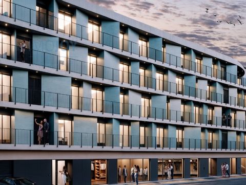 T1 avec balcon de 4 m2 et place de parking dans le centre de Porto. Salon, cuisine équipée d'appareils Candy ou équivalent, chambre avec placards intégrés, une salle de bain complète. L'appartement sera équipé d'une pré-installation de la climatisati...