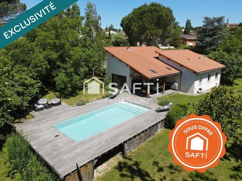 Villa 140m2 avec piscine BOULOC 31620 - Environnement boisé