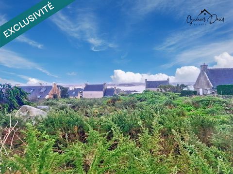 TERRAIN D'EXCEPTION SUR L'ÎLE DE BATZ AVEC VUE MER - CONSTRUCTIBLE - CU OPERATIONNEL - 1 054 M2