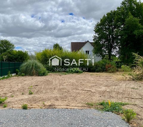 Terrain viabillisé. Une rareté dans ce secteur.