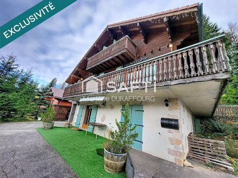 Chalet bois proche des stations de ski