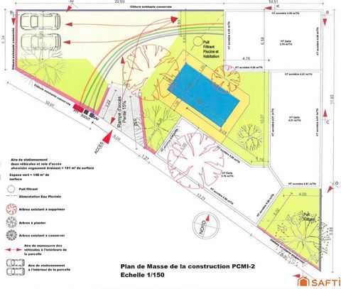Terrain à vendre – 545 m²