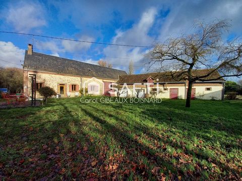 À découvrir : maison pleine d’âme et de caractère avec dépendances et terrain