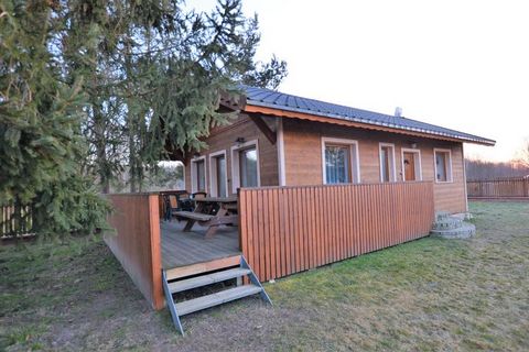 This modern chalet, located in Ralsko Bohemian, features 2 bedrooms for 5 people. Suitable for families with children, guests can enjoy a hot barbecue and access free WiFi at this pet-friendly property. You can go hiking in the forest nearby, 200 m a...