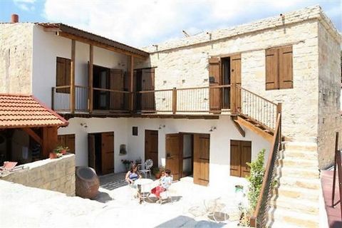 Prestigious restored stone-built listed building in the heart of Vasa Koilaniou village, comprising three accommodation units. The building has been restored to a high standard based on a traditional style and it is built on a 186 sq.m plot of land. ...