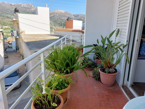 Piskokefalo, Sitia, East Crete: First floor apartment for sale ready to move in, in Piskokefalo, Sitia, East Crete. The apartment is 95m2 consisting of an open kitchen-sitting area, a big living area, two bedrooms, a bathroom and a large corridor. It...