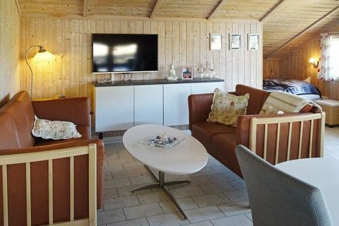 Cottage located close to child-friendly beach at Hasmark and overlooking fields at the end of closed road. The cottage is equipped with two bedrooms, and in addition there are two sleeping places in the alcove in the living room. Bathroom with shower...