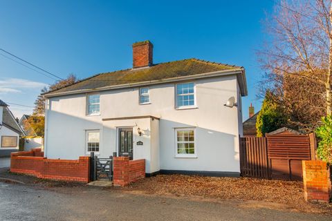 LION HOUSE Renovated former village pub that has been divided into two dwellings. Located in the Suffolk village of Rougham, approximately 6 miles from the popular market town of Bury St Edmunds. In brief this property boasts four bedrooms (one with ...