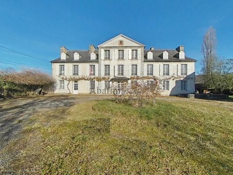 Manor XVIIIth South of Pau 20 minutes from Pau, this manor of the eighteenth of 500 m², offers: 6 bedrooms with bathroom, 3 living rooms, a dining room, a small office library, terraces, cellars, workshop, 400 m² of outbuildings, garages, all enclose...
