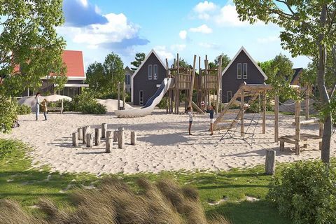 Cette maison de vacances mitoyenne moderne est située dans le magnifique parc de vacances Resort Nieuwvliet-Bad, qui a ouvert ses portes en 2023. Il est situé à 16 km de la célèbre station balnéaire belge de Knokke. La belle plage de la mer du Nord e...