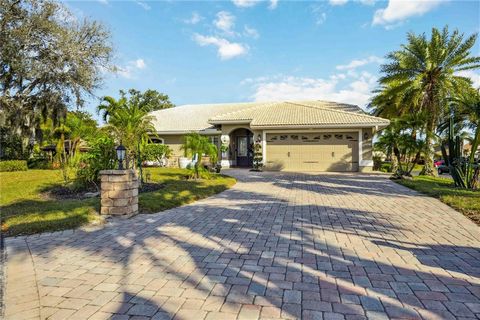 This beautifully updated 3 Bedroom/2 Bath/2 Car Garage single-family home is located in The Inlets, a gated and waterfront community with lush tropical landscaping and resort-style amenities. Just a short bike ride from Nokomis Beach, waterfront rest...