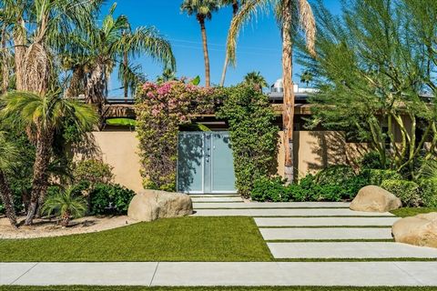 Location, location, location! This stunning 3BR, 3 Bath, 2237 SF home nestled in the popular Palm Springs neighborhood of Warm Sands is the perfect place to relax and unwind. With its mid-century modern roots and updated finishes, this home offers th...