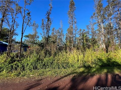 This vacant lot in fast growing Ainaloa is lightly wooded and waiting to be developed. Located within close proximity and shopping at the newly developed Puna kai shopping center. Hilo town is also within 30 minutes where you can access more shopping...