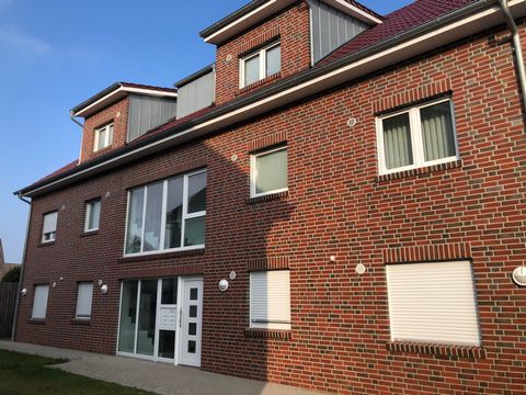 New building from 2019 complete modern with parking places and fully equipped with everything you need. 6 apartments near the centre of Papenburg .