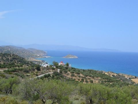 Located in Mochlos. Building land of 5058 m2 near the coastal fishing village of Mochlos, North-East Crete. The land is about 500 meters away from coast and beaches and offers nice sea views from its elevated position of 200-300 meters above sea leve...