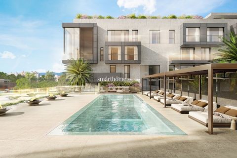 Luxurious newly built apartment of 365,84 m2 located in the emerging area of Nou Llevant, for sale.The property has 4 bedrooms, 4 bathrooms (2 of them en suite), fully equipped kitchen, terrace areas of 96.72 m2 and elevator.Ground floor: 2 bedrooms,...