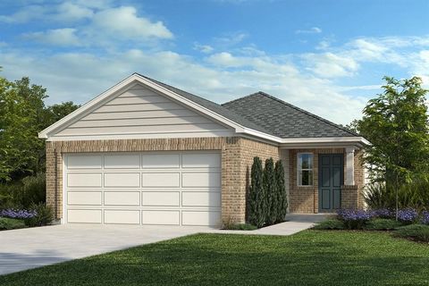 KB HOME NEW CONSTRUCTION - Welcome home to 3015 Elassona Lane located in Olympia Falls and zoned to Fort Bend ISD! This floor plan features 2 bedrooms, 2 full baths and an attached 2-car garage. Additional features include stainless steel Whirlpool a...