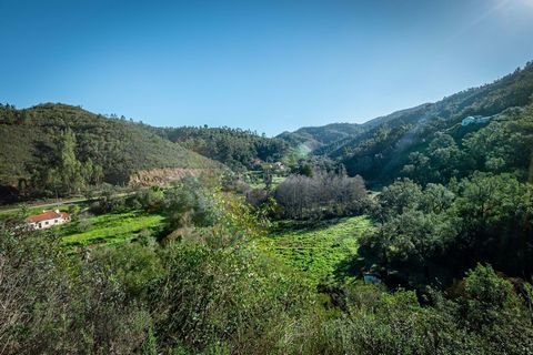 Glissant entre les douces élévations de la Serra de Monchique, cette propriété rustique, située au cur de l'Algarve au Portugal, est un hymne à la tranquillité naturelle. Ici, où le vert luxuriant des collines se marie harmonieusement avec le bleu pr...