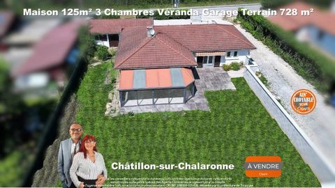 Située à Châtillon-sur-Chalaronne, cette charmante maison se trouve à moins de 5 minutes à pied du centre, offrant ainsi un cadre de vie paisible tout en restant proche des commodités telles que les écoles, le collège... Son environnement campagnard ...