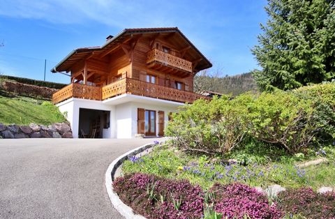 Dpt Haute Savoie (74), à vendre REYVROZ CHALET COUP DE COEUR 130 m²