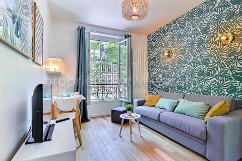 IDEAL INVESTOR OR PIED-À-TERRE - PARIS (18th) - METROS JULES JOFFRIN and SIMPLON - Nestled in one of the dynamic districts of the 18th arrondissement of Paris, come and discover this studio, served by metro lines 4 and 12 (Jules Joffrin stop 400 mete...