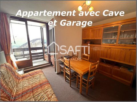 Appartement 23m2 avec cave et garage!