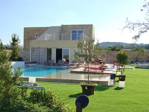 A Bespoke Modern Villa in the Maltese countryside having 18 tumoli of land and a swimming pool with a viewing window. The property has four double bedrooms all with en suite bathrooms main bedroom with walk in wardrobe open plan kitchen living dining...