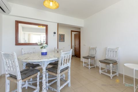 Schöne und komfortable 69 m² große Wohnung, ideal für 4 Personen, sehr hell und mit beeindruckendem Blick auf die Bucht von Pollensa. Diese 69 m² große Wohnung besteht aus zwei Schlafzimmern, das erste mit direktem Meerblick und einem Doppelbett und ...