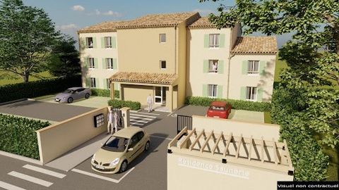 Alpes-de-Haute-Provence - 04100 MANOSQUE - 265 000 euros - DERNIER ETAGE - Située dans la cité de Giono, proche des commodités, la Résidence SAUNERIE offre de belles prestations, à taille humaine, intimiste et sécurisée de 9 logements sur 2 étages. E...