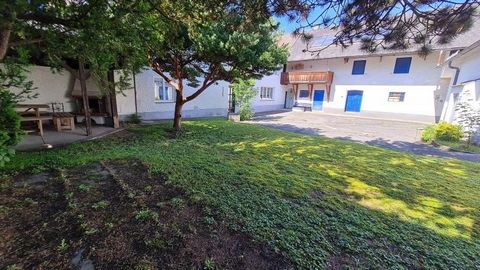 Two spacious residential units, garages, service wing, sunny and private courtyard with barbecue area and an orchard create a place of well-being! The property has 296 m² of living space and this is spread over two floors. The ground floor is divided...