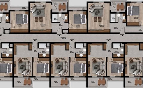 Luxe appartementen in Erdemli, Mersin: ontdek opties met 0-1 slaapkamer Welkom in uw droomverblijf in Turkije! Deze moderne appartementen liggen in de pittoreske wijk Erdemli, Mersin, en bieden de perfecte mix van comfort en gemak. Met opties voor st...