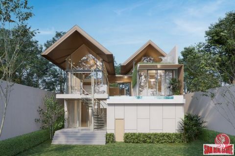 Ansayaphuket This is a new modern Thai style four bedroom pool villa for sale in Choeng Talay, Phuket. The villa is located in a perfect location near Bangtao Beach, which is surrounded by many famous luxury villas and resorts. The architecture was d...