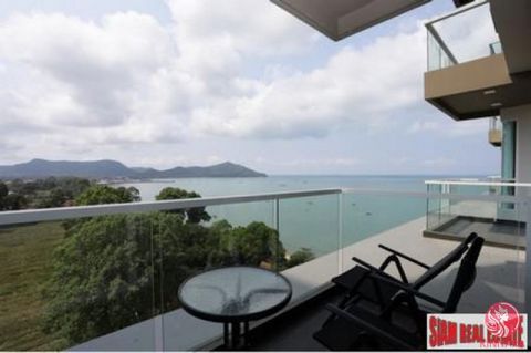 42SqM, 1 bedroom, 20th floor, BangSaray bay sea-view, fully fitted, foreigner quota. Unique beachfront-direct seaview unit!. Beachfront Luxury Condo with tropical modern style blending with luxury natural resort feeling. The building is visible in al...