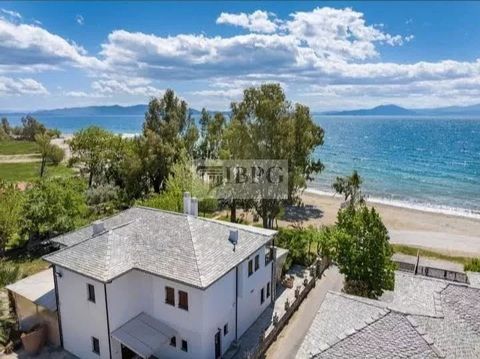 Exclusive Property in Milies, Pelion A unique investment opportunity by the sea! This stunning 290 sq.m. villa sits on a 5,900 sq.m. plot in the picturesque Milies, Pelion, just steps from the breathtaking beach of Koropi. The ground floor features a...