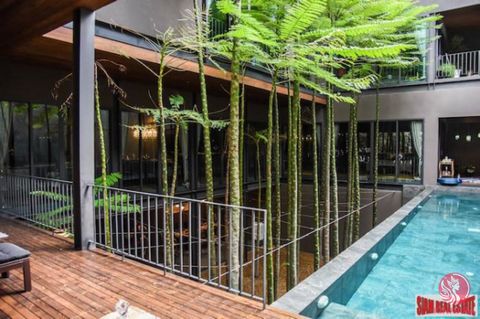 Tropical pool villa near Central East Ville for sale. Located in a nice lively residential area and only a 10 minute drive to Central East Ville. This is a newly built house with high quality materials and design. The home is three storeys with four ...