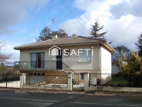 Quartier de Bellefois Proche de toutes les commodités, 5' du centre commercial, de Neuville & son marché et à 15' de Poitiers & du Futuroscope Au calme, Maison individuelle en bon état avec beau potentiel comprenant : Une Entrée avec placard desserva...