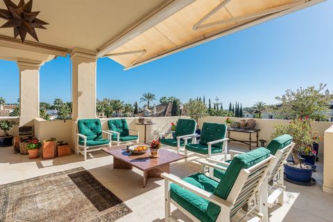 Located in Nueva Andalucía. Discover your dream home in the prestigious Las Alamandas community, located in the heart of Nueva Andalucía. This stunning 3-bedroom, 3-bathroom penthouse offers a harmonious blend of contemporary design, comfort, and a s...