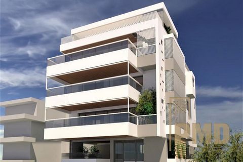 Glyfada (Aixoni), luxury penthouse of 155,17 sq.m., occupying whole 5th floor, with private roof garden of 75 sq.m., with sea view from both levels. The penthouse consists of an open plan living area with dining, modern open plan kitchen with Island,...