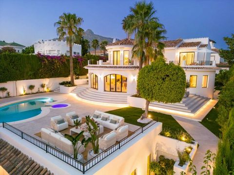 This enchanting villa is a masterpiece of distinctive architecture, showcasing a central dome-like structure that defines its exterior allure. Adorned with pristine white walls and traditional Andalusian roof tiles, it exudes a timeless charm. The pr...