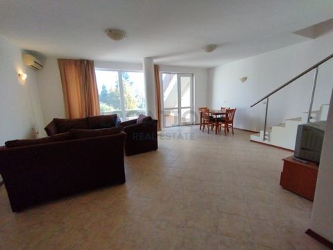 LOCATION BG Agency offers for sale a two-bedroom furnished maisonette apartment with an area of 124 sq.m, located on the first ground floor and second floor, in a gated complex without maintenance fee in a quiet place in the village of Bozhurets. The...