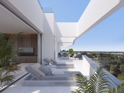 Description of object: These spacious and exclusive penthouses consist of a constructed area of 278 m² - 333 m² (different models, including terraces) with 3 bedrooms, 2 bathrooms (1 en-suite), 1 living / dining room with modern kitchen, 2 terraces (...