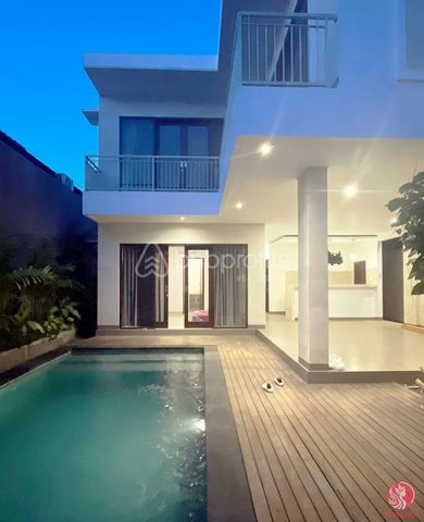 Your Investment Opportunity Awaits: Stylish Leasehold 3-Bed Villa in Bali’s Canggu Price at IDR 3.5 Billion until 2044 (negotiable) + extension option Discover the epitome of modern Balinese living in this stunning 3-bedroom, 3-bathroom villa located...