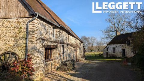 A27208EI61 - Bucolique country estate - Alençon. Set in a peaceful hamlet in beautiful countryside with far reaching views. Fully renovated old stone farmhouse - 4 bedrooms, 2 shower/bathrooms. Stone outbuilding requiring restoration. 2 acres land. H...